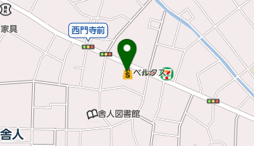 ベルクス足立古千谷店の地図画像