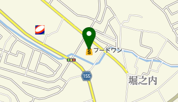 フードワン八王子堀之内店の地図画像