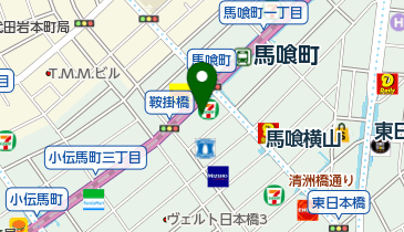マルマンストア日本橋馬喰町店の地図画像
