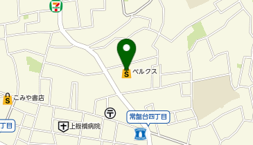 ベルクス板橋中台店の地図画像