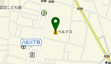 ベルクス東墨田店の地図画像