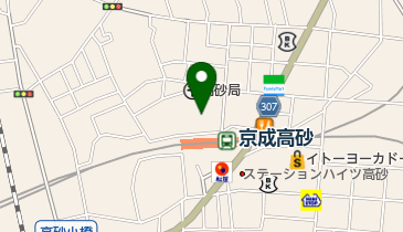 セルカ高砂店の地図画像