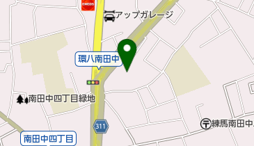サミットストア環八南田中店の地図画像
