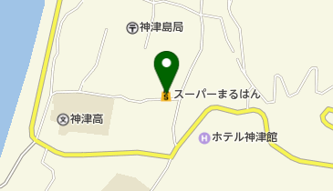 スーパーまるはんの地図画像