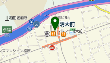 京王ストアエクスプレス明大前店の地図画像