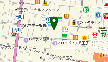 肉のハナマサ八王子店の地図画像
