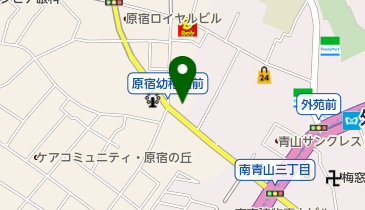 ビオセボン外苑西通り店の地図画像