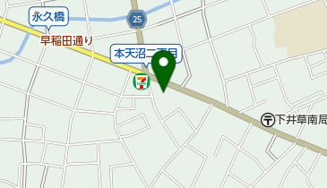 サミットストア本天沼店の地図画像