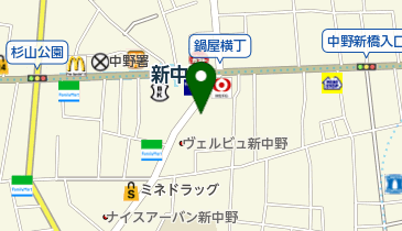 サミットストア鍋屋横丁店の地図画像