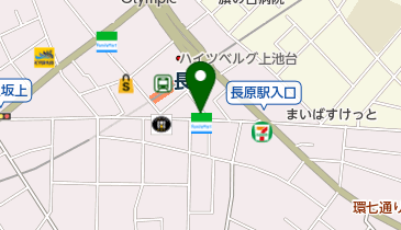 地産マルシェ長原店の地図画像