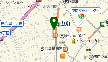 東武ストアフレッシュ&クイック曳舟店の地図画像