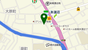 東武ストア本蓮沼駅前店の地図画像