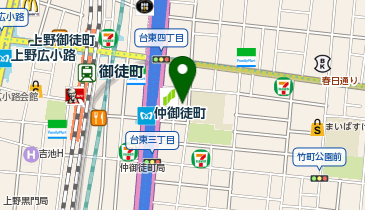 サミットストア御徒町TAKEYA1店の地図画像