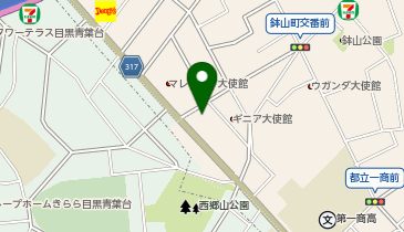 サミットストア代官山鉢山町店の地図画像