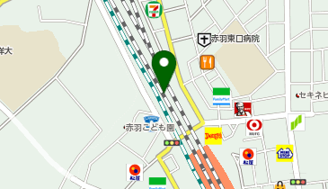 角上魚類赤羽店の地図画像