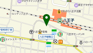 Foodest八王子オーパ店の地図画像