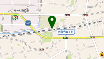 Olympic西亀有店の地図画像