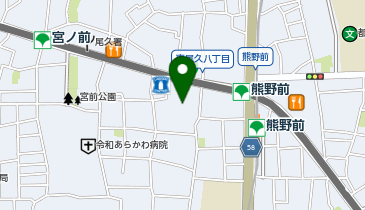 Olympic熊野前店の地図画像