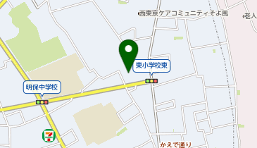 ヨークフーズ保谷店の地図画像