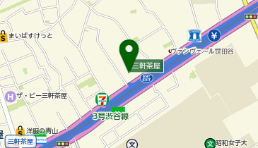 ベルクス世田谷太子堂店の地図画像