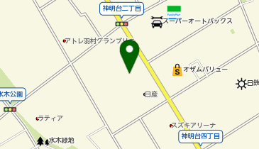 マミーマート生鮮市場TOP羽村店の地図画像