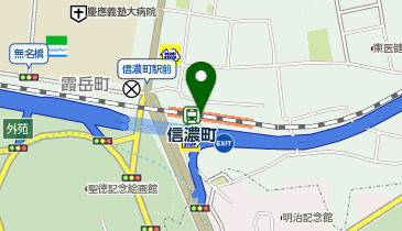 ワイズマートアトレ信濃町店の地図画像