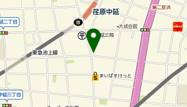 わくわく広場荏原中延店の地図画像