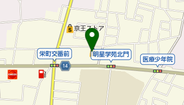 DCM府中栄町店の地図画像