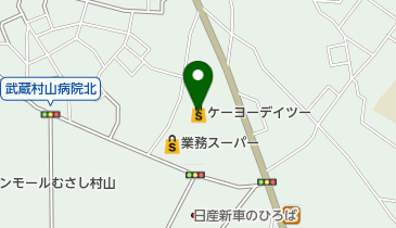 DCM武蔵村山店の地図画像