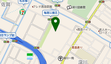 ホームセンターコーナン江東深川店の地図画像