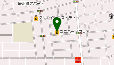 ユニハードウェア大谷田店の地図画像
