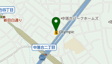 Olympic中落合店の地図画像