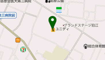 ユニディ狛江店の地図画像