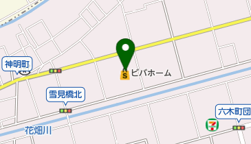 ビバホーム足立神明店の地図画像