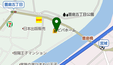 ビバホーム豊島5丁目店の地図画像