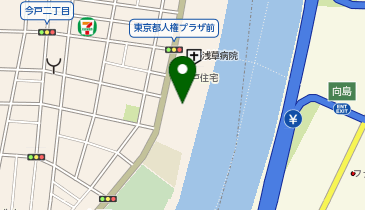 コーナンPRO浅草店の地図画像