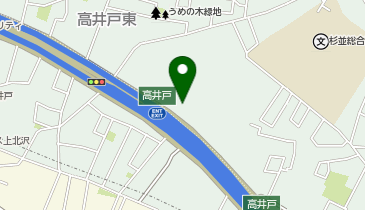 ホームセンターコーナン杉並高井戸店の地図画像