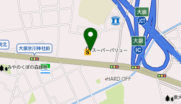 ホームセンターコーナン練馬大泉店の地図画像