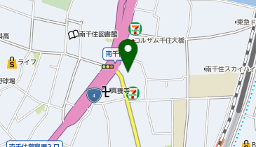 カパス千住の地図画像