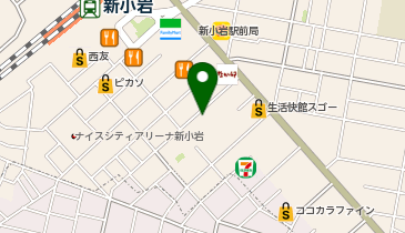 マツモトキヨシルミエール新小岩店の地図画像