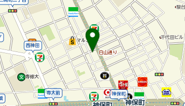 マツモトキヨシ神保町店の地図画像