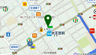 マツモトキヨシ水天宮駅前店の地図画像