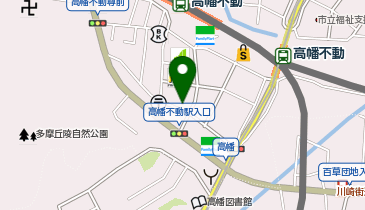 マツモトキヨシ高幡不動店の地図画像