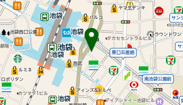 マツモトキヨシ池袋東口店の地図画像