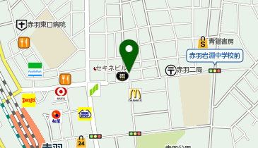 マツモトキヨシ赤羽すずらんストリート店の地図画像