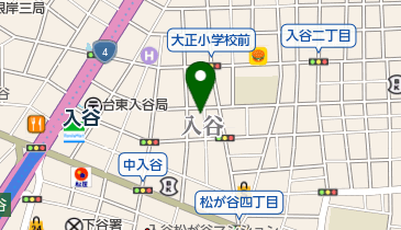 ミヤモトドラッグ入谷店の地図画像