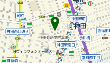 ニシザワ薬局本社・神田店の地図画像