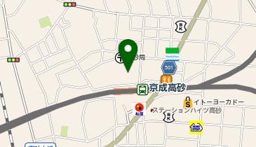 どらっぐぱぱすセルカ高砂店の地図画像