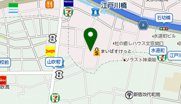 どらっぐぱぱす江戸川橋店の地図画像