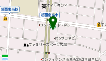 ツルハドラッグ南葛西店の地図画像